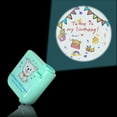 thumbnail image 2 of maskred Happy Birthday Projector Photography Adjustable Projection Lamp Battery Powered Background Celebration Light Type 2 Round 1Set, 2 of 6