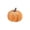 Yellow, variant on Halloween Flocked Fabric Pumpkin, Faux Pumpkin Prop for Home Table Shelf Decor Display, Fall Harvest Halloween Thanksgiving Decoration, 3.14x3.14x2.75 Inch, Yellow