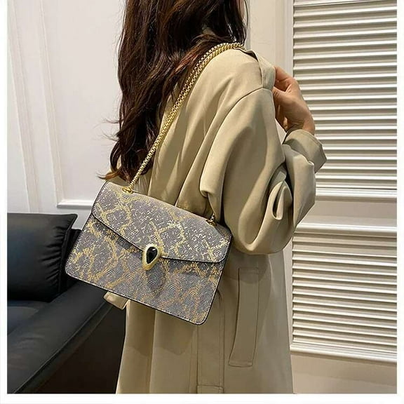 European Chic Women's Mini Square Bag - Versatile Chain Shoulder and Crossbody Accessory