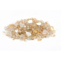 Dragon Glass 10 lb Gold Reflective Tempered Fire Glass, 1/4" - DFG10-R06