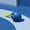 Blue, variant on Lovely Caves Interactive Cat Ball Cat Toy with Tail, Blue