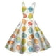 thumbnail image 1 of WILLBEST Vestidos Floreados Para Mujer Vestido Retro Con Estampado De Pascua Para Mujer, Estilo Belleza, Corte A, Con Cremallera Lateral Para Fiestas, Vacaciones Y Ropa Informal., 1 of 2