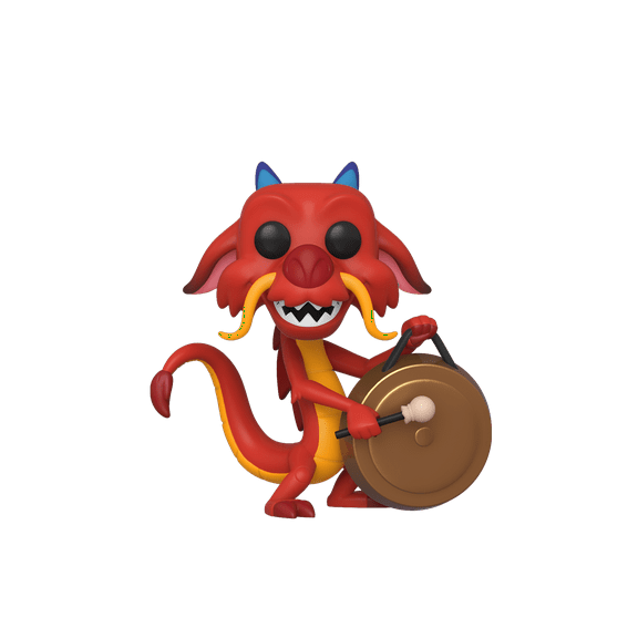 Funko POP! Disney: Mulan - Mushu w/Gong