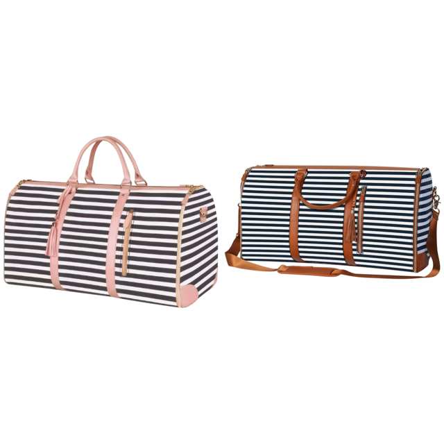 Bolsa Plegable De Viaje Multifuncional Ropa Para Ropa Zapatos Rosa