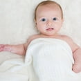 thumbnail image 5 of Lulujo - Baby Knitted Cotton Cellular Blanket, 5 of 5