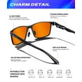 thumbnail image 3 of ANYLUV Blue Light Glasses Men/Women, Al-Mg Metal Computer Blue Light Blocking Glasses, Relieve Eyestrain and Eye Protection, 3 of 7