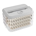 thumbnail image 1 of Aqestyerly Kitchen Appliances On Sale Dumpling Box Well Sealed Storage Container Multi-Layer Storage Drawer Stylish Storage Container Easy Storage Box Food Refrigerator Container, 1 of 2