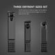 thumbnail image 2 of Nail Clippers Set Black Matte Stainless Steel Fingernail & Thick Toenail & Ingrown Nail Clippers, Perfect 3 pcs Nail Clippers Cutter for Men and Women, 2 of 5