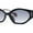 Black Tortoise - Smoke, variant on Mod Inset Lens Elegant Cat Eye Plastic Fashion Sunglasses Black Smoke