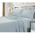 thumbnail image 2 of Tribeca Living Egyptian Cotton 600 Thread Count Extra Deep Pocket Sheet Set, 2 of 2