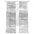 thumbnail image 7 of Grey Coastal Sheer Curtains 84 Inch Length 2 Panels Set, Summer Ocean Sea Ombre Starfish Corals Voile Window Treatment Rod Pocket Curtains Sheers Drapes for Bedroom/Living Room/Kitchen 52"x84"x2, 7 of 7