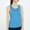 Blue, variant on pstuiky Tank Top Women, Women Loose Fit Solid Color Breathable Sports Tank Top for Active Women, Lightweight Workout Shirt, Comfortable Casual Wear, Round Neck Design Army Green L