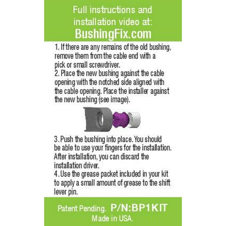 Compatible with 2007-2014 Toyota FJ Cruiser OE Replacement Bushing