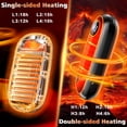 thumbnail image 3 of Calentadores de manos AUIIAH recargables, 14000 mAh, 2 unidades, 18 horas, 60 °C, 3 of 9