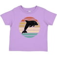 thumbnail image 3 of Inktastic Dolphin Cute Beach and Vacation Boys or Girls Toddler T-Shirt, 3 of 5