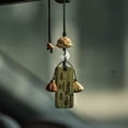 thumbnail image 6 of Wood Car Pendant Rearview Mirror Hanging Decoration No Matter Design Lucky Charm Ornament for Vehicle Interior Display, 6 of 6