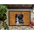 thumbnail image 3 of Carolines Treasures SC9138MAT Border Collie Door Mat Indoor Rug or Outdoor Welcome Mat 18X27 Doormat 27"L x 18"W, 3 of 4