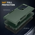 thumbnail image 5 of KOMI for Samsung Galaxy S25 Ultra Case with HD Screen Protector, 10 FT Military Grade Drop Protection, Anti-Slip Phone Case, Green, 5 of 5