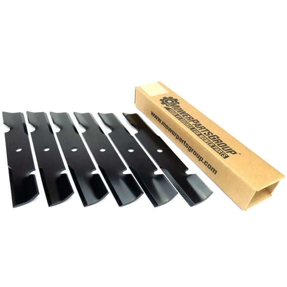 (6) Notched Blades Fits Ferris 44" IS500Z 5061827