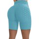 thumbnail image 4 of Gibobby Pantalones De Casuales Para Mujer 2 uds pantalones de Yoga de burbujas Jacquard deportivos de cintura alta para mujer pantalones cortos medio elásticos para mujer(Azul, XL), 4 of 5