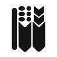 thumbnail image 2 of 2xBike Frame Protector Sticker Tape Bicicleta Proteger Cubierta Negro Sunnimix Protector de cuadro de bicicleta, 2 of 7