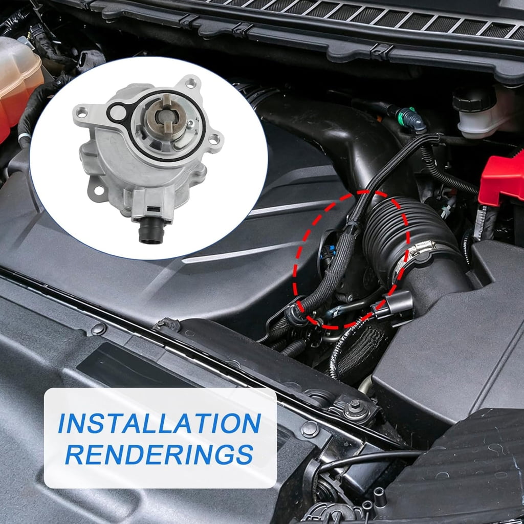 Miiottaa Strong Metal Brake Vacuum Pump Featuring Small Design for Multiple Vehicle
