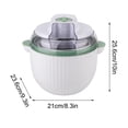 thumbnail image 3 of Kids Electric Ice Cream Maker, Children Mini Automatic Electric Ice Cream Maker, Household Small Ice Cream Sorbet Machine, DIY Dessert Tool for Home Kitchen Kids and Family, 3 of 6