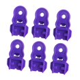 thumbnail image 2 of 6 piezas de abrelatas fácil, funda completa, abrelatas fácil, protector de latas de bebidas reutilizable Violeta, 2 of 9