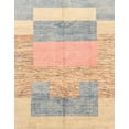 thumbnail image 1 of Ahgly Company Indoor Rectangle Abstract Light Copper Gold Abstract Area Rugs, 4' x 6', 1 of 6