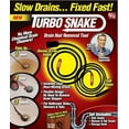 thumbnail image 7 of As seen on Tv Snake Turbo Drain Flexible Stick Drain Opener Hair Drain Clog Remover Kit Tool, 7 of 7