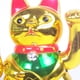 thumbnail image 2 of Billuyoard Gato que agita la suerte decoración hogar riqueza tienda llamando estatuilla dorada esculpir regalos de la fortuna brazo restaurante Decoración del hogar Oro ocho, 2 of 6