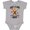 AC-Heather Grey, variant on Inktastic Artist Just A Girl Who Loves Art Girls Baby Bodysuit