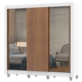 thumbnail image 2 of Ropero Closet Madesa Lyon Plus 3 Puertas con Espejos Pies B, 2 of 5
