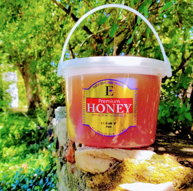 5 Lb Pure Raw Honey