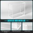 thumbnail image 4 of RotHome Acrylic Elite Trainer Box Protector Case Ultra Thick 8mm + 5mm Display with Strong Magnets Stackable Hard Case for ETB Easy Top Loading Acrylic Box, 4 of 10