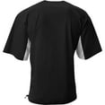 thumbnail image 2 of A4 Men's Pro Dna Short Sleeve Baseball Batting Jacket Black M, 2 of 3