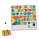 thumbnail image 4 of Rompecabezas de madera para contar, juguete educativo para el desarrollo temprano en edad preescolar para niños. forma de número, 4 of 9