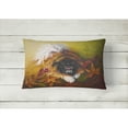 thumbnail image 2 of Carolines Treasures MH1046PW1216 Pekingese Boogie Canvas Fabric Decorative Pillow, 12H x16W, multicolor, 2 of 3