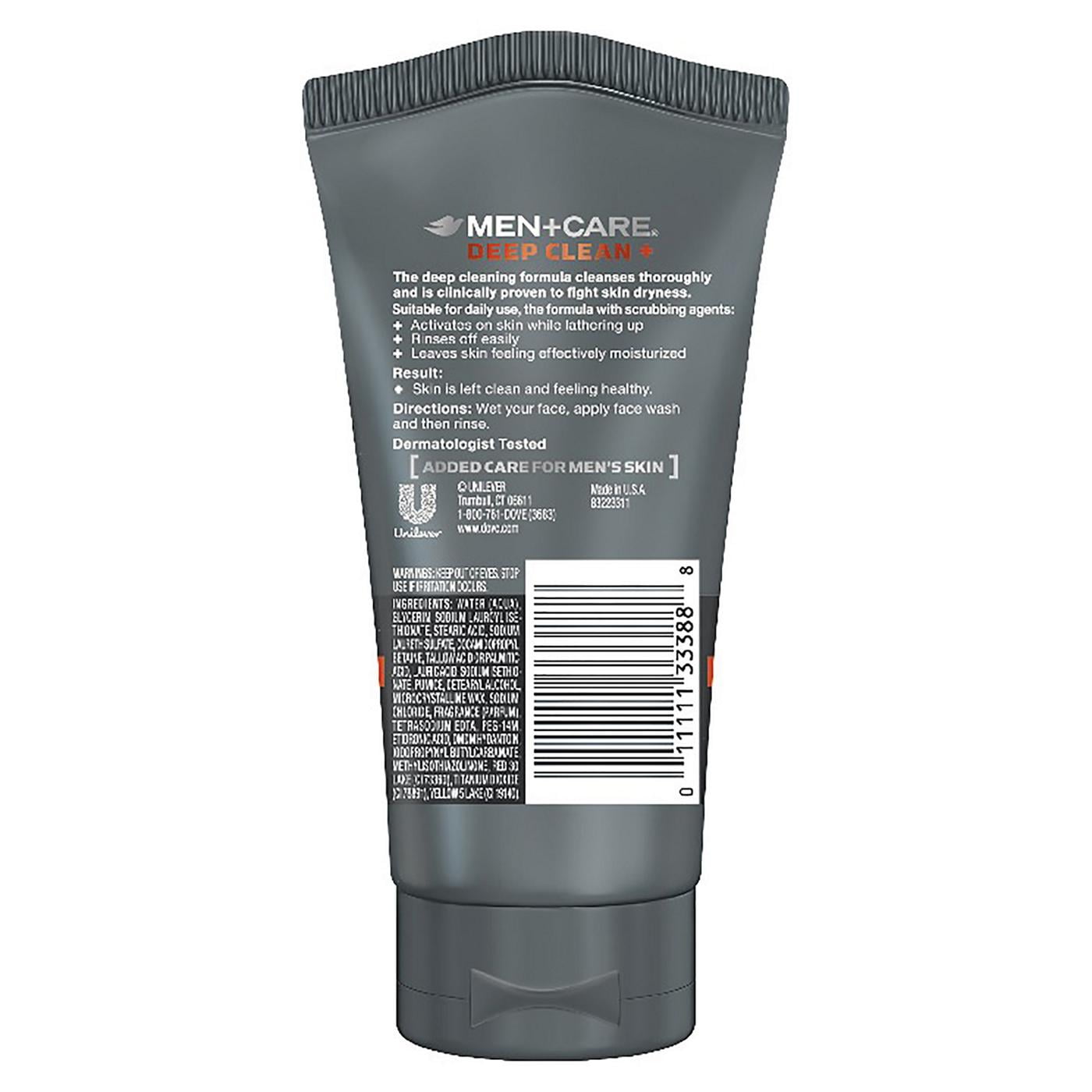 Dove Men+Care Deep Clean+ Face Scrub - 5 oz