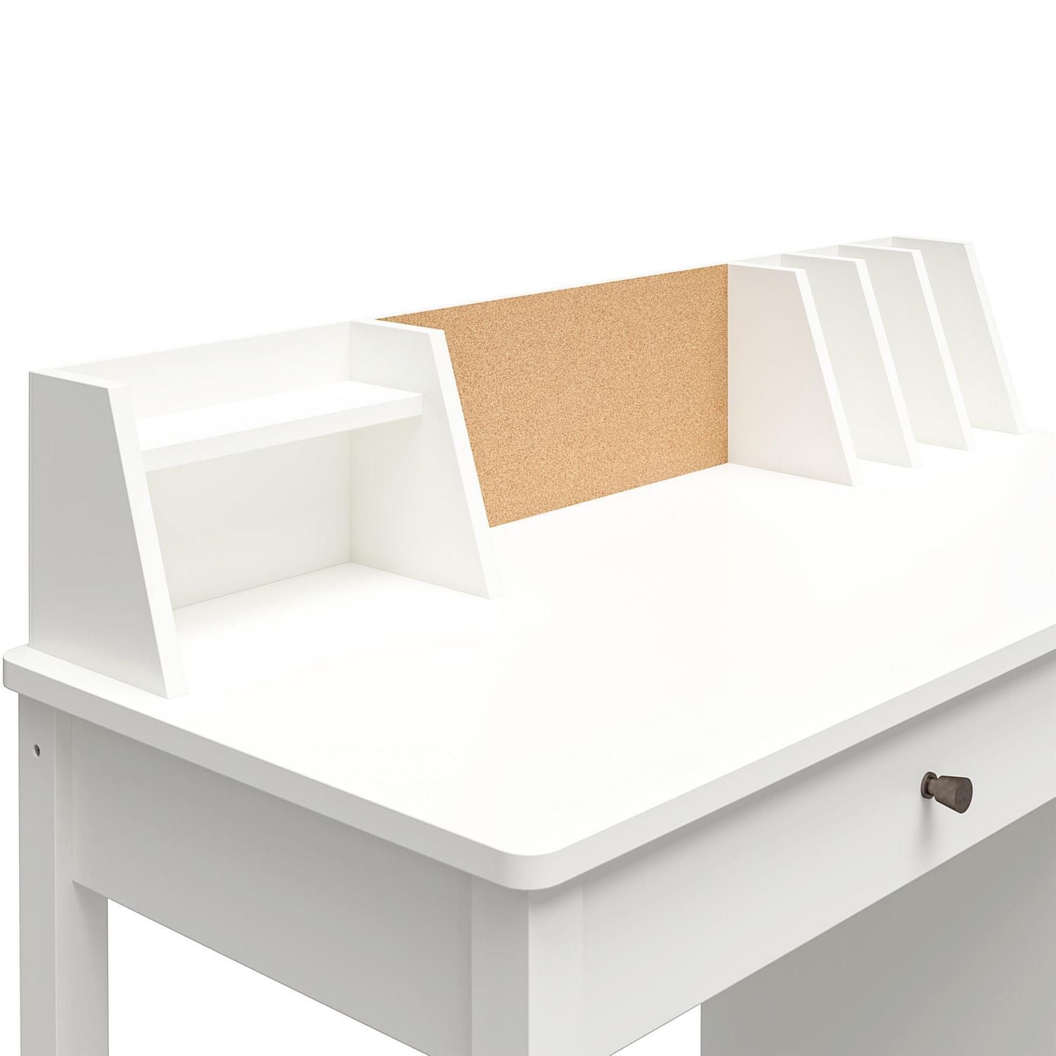 Ameriwood Home Abigail Bureau pour enfants avec chaise, blanc