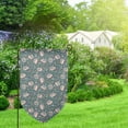 thumbnail image 2 of Wukai Hedgehogs and Flowers Print Garden Flag 12.5x18 Inch Double Sided Sun-resistant Rain-resistant, Wrinkle-resistant Colorfast(Only Flag), 2 of 7