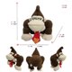 thumbnail image 3 of 25 estilos de Super Mario Bowser Koopa JR Ludwig Roy Morton Figuras de anime Periféricos de juego Juguetes de peluche suaves Regalo de Navidad, 3 of 5