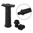 thumbnail image 4 of Tebru Wine Bottle Vacuum Pump, Bottle Vacuum Sealer,1Set Bottle Vacuum Sealed W/2 Wine Storage Bottle Stoppers Pump Preserver Air Sealer Plug, 4 of 8