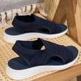 thumbnail image 6 of Women Sandals Mesh Platform Sandals Elastic Soft Sole Shoes Lightweight Casual Footwear Breathable For All Summer Occasions ,Us Size:7, 6 of 6