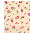 thumbnail image 6 of Sunny Fashion Girls Cotton Dress A-line Sleeveless Floral With Pink Bow Casual 4 Years, 6 of 7