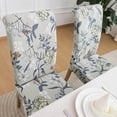 thumbnail image 4 of Touchbetter Dining Room Chair Covers Set of 4 Floral Parsons Chair Slipcovers Stretch Washable Dining Chair Slipcovers Thickened Chair slipcovers Universal Fit for Kitchen, Living Room(4PC,I), 4 of 7