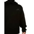thumbnail image 5 of Mossy Oak Men's Arrowood Black Pullover Tech Hoodie with Neck Gaiter, Up to 2XL, 5 of 6