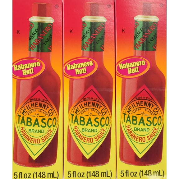 Tabasco Habanero Pepper Sauce, 5 Ounce (Pack Of 12)