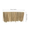 thumbnail image 5 of Realistic Thatch Willow Fence Screening with Tiki Grass Skirting for Outdoor Decor and Artificial Thatch Roof Covering, 5 of 6