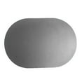 thumbnail image 2 of Happy date Table Mat Non-slip Wipeable Faux Leather Oval Shape Insulation Pad for Dining Room, 2 of 8